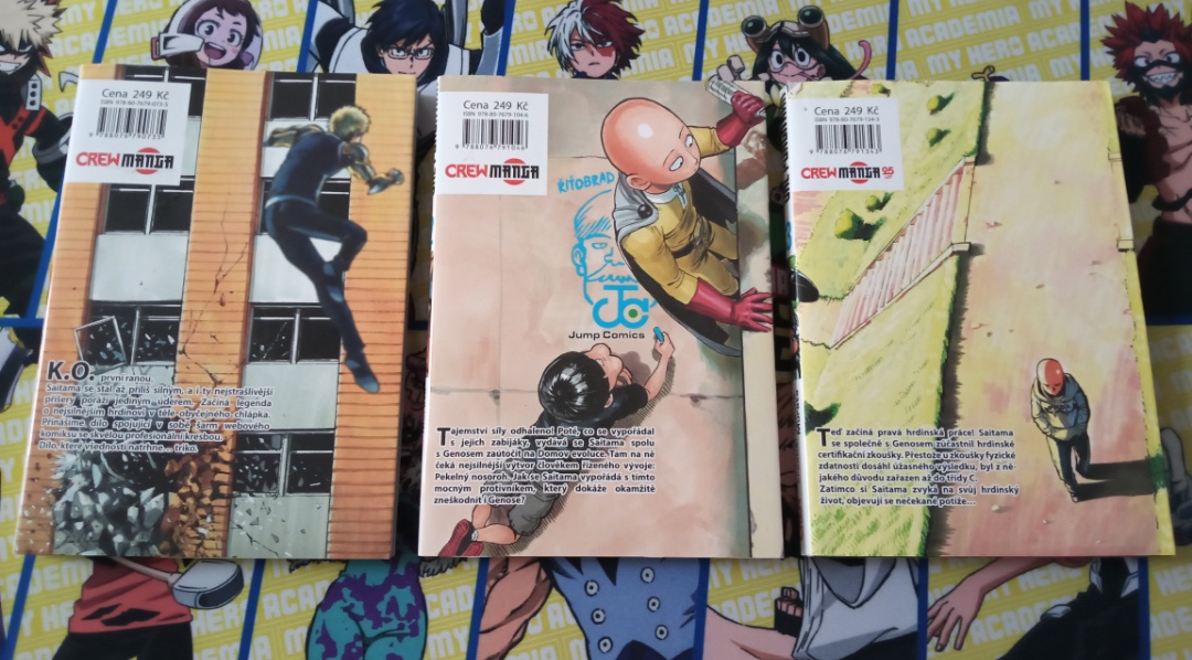 One punch man 1,2,3 Mangy - 2