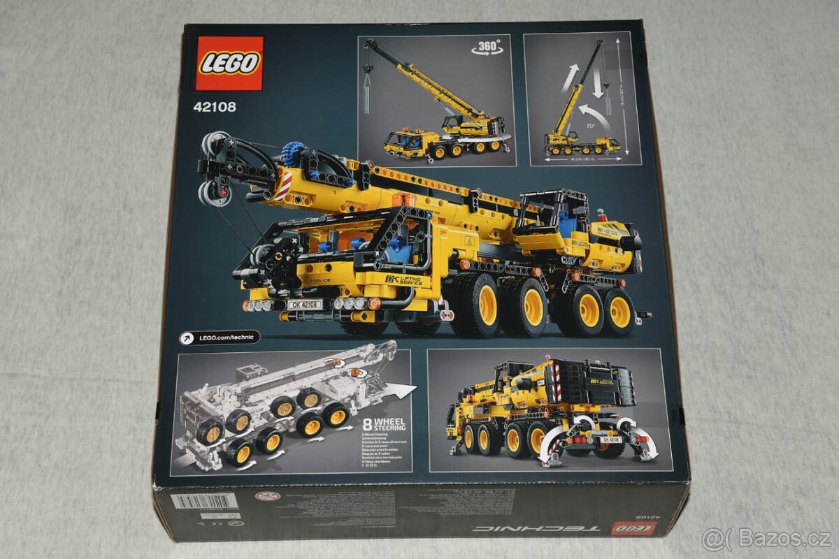 Lego 42108 - Pojízdný Jeřáb - 2