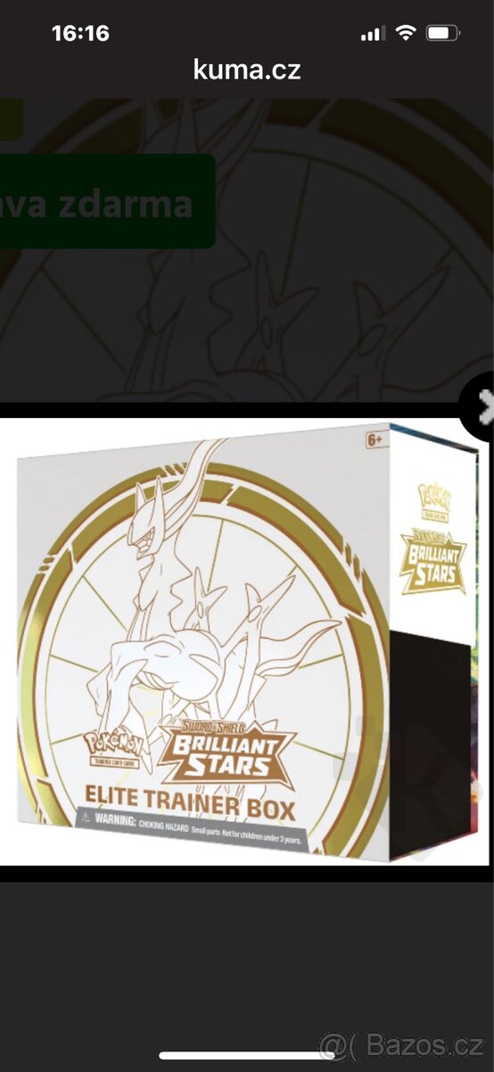 Koupim pokemon trainer box - 2