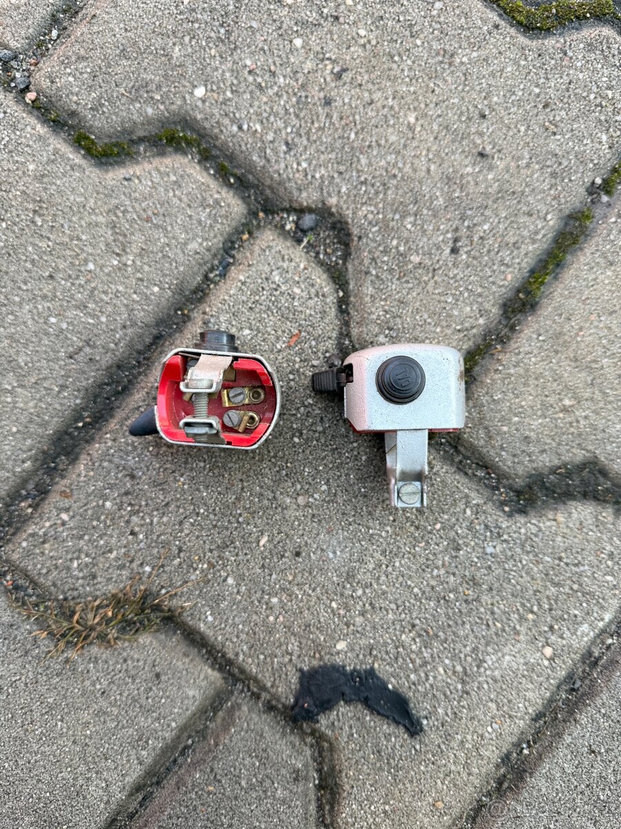 Manet,Jawa,Čz - Přepínač světel ULOŽENKA - 2