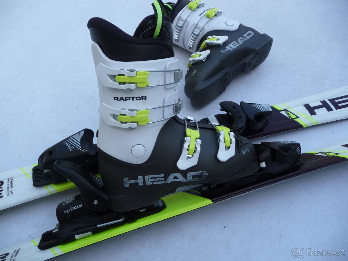 339. Detske lyže HEAD - 117cm + boty HEAD 37 eu SET - 2