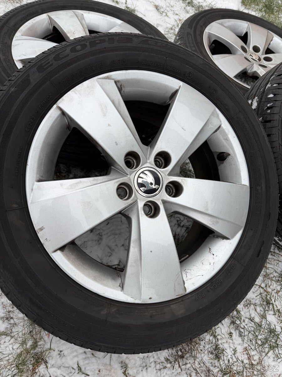 Originál Škoda letní alu kola - 2