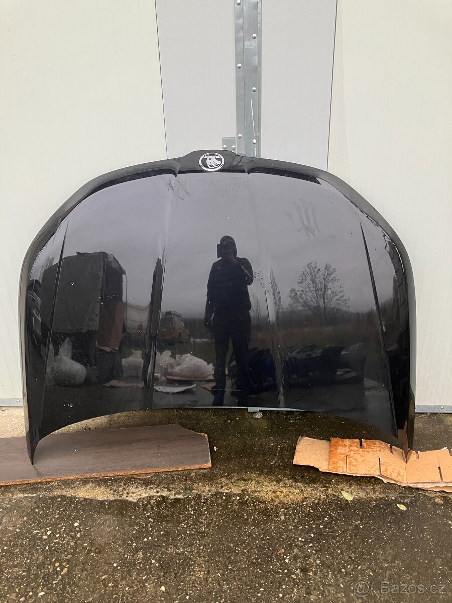 Predni kapota skoda kodiaq haubna cerna na kyt - 2