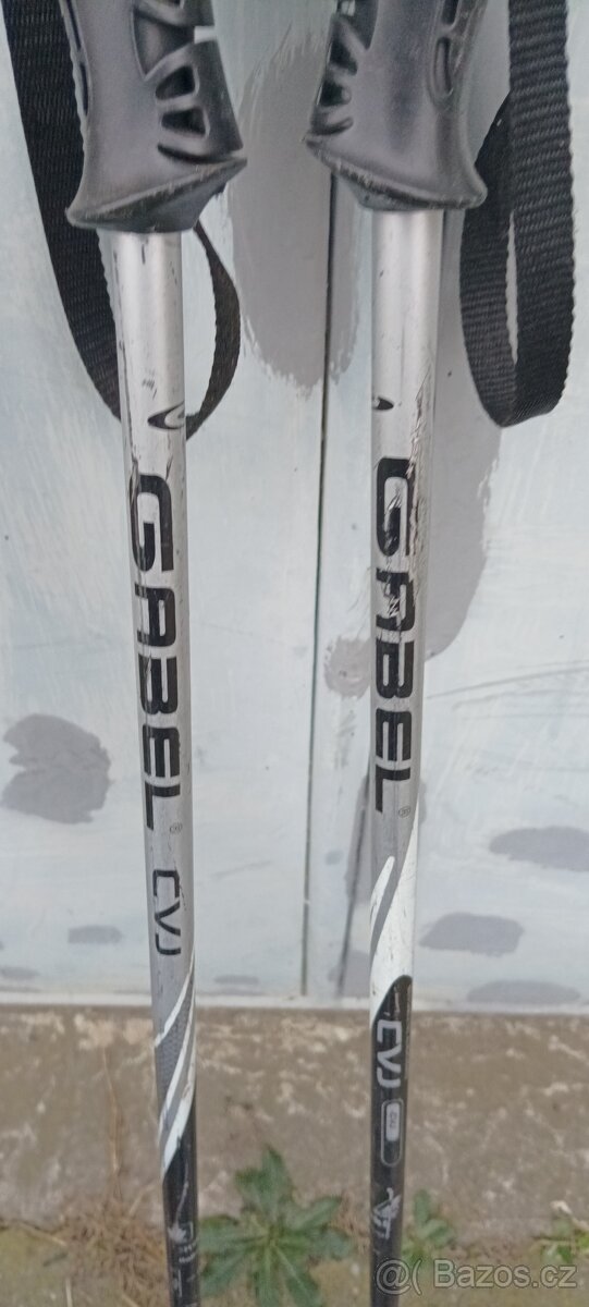 Dětské lyže+lyžáky - 2