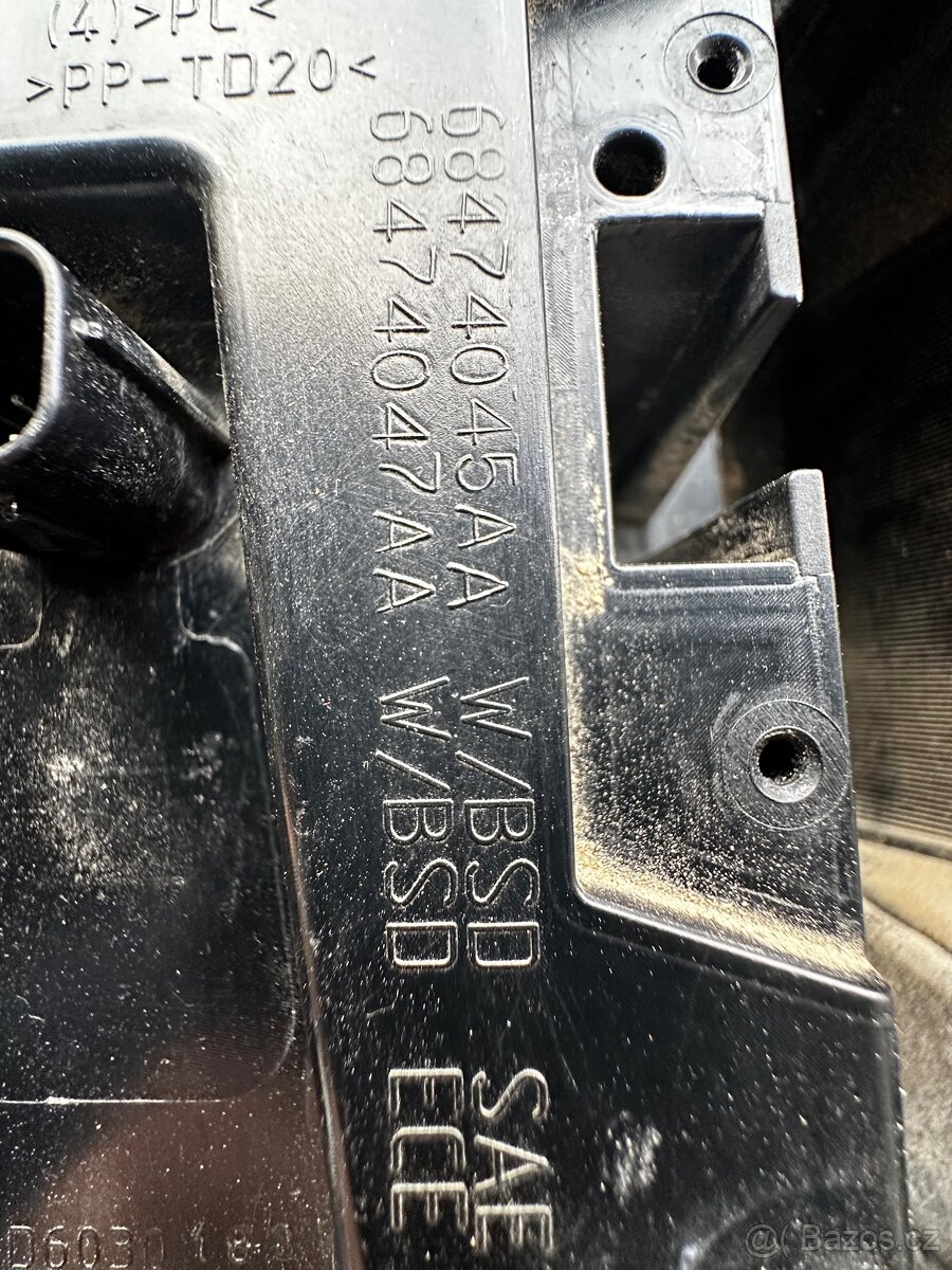 Jeep wrangler JL světla led zadní vc Blis čidel , orginal - 2