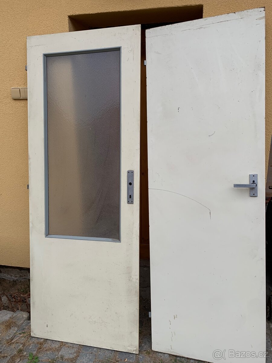 Typizované normované interiérové dveře s dřevěným jádrem - 2