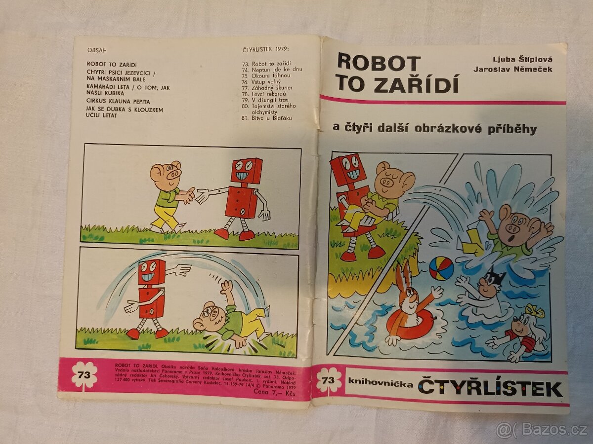 časopis čtyřlístek - 2