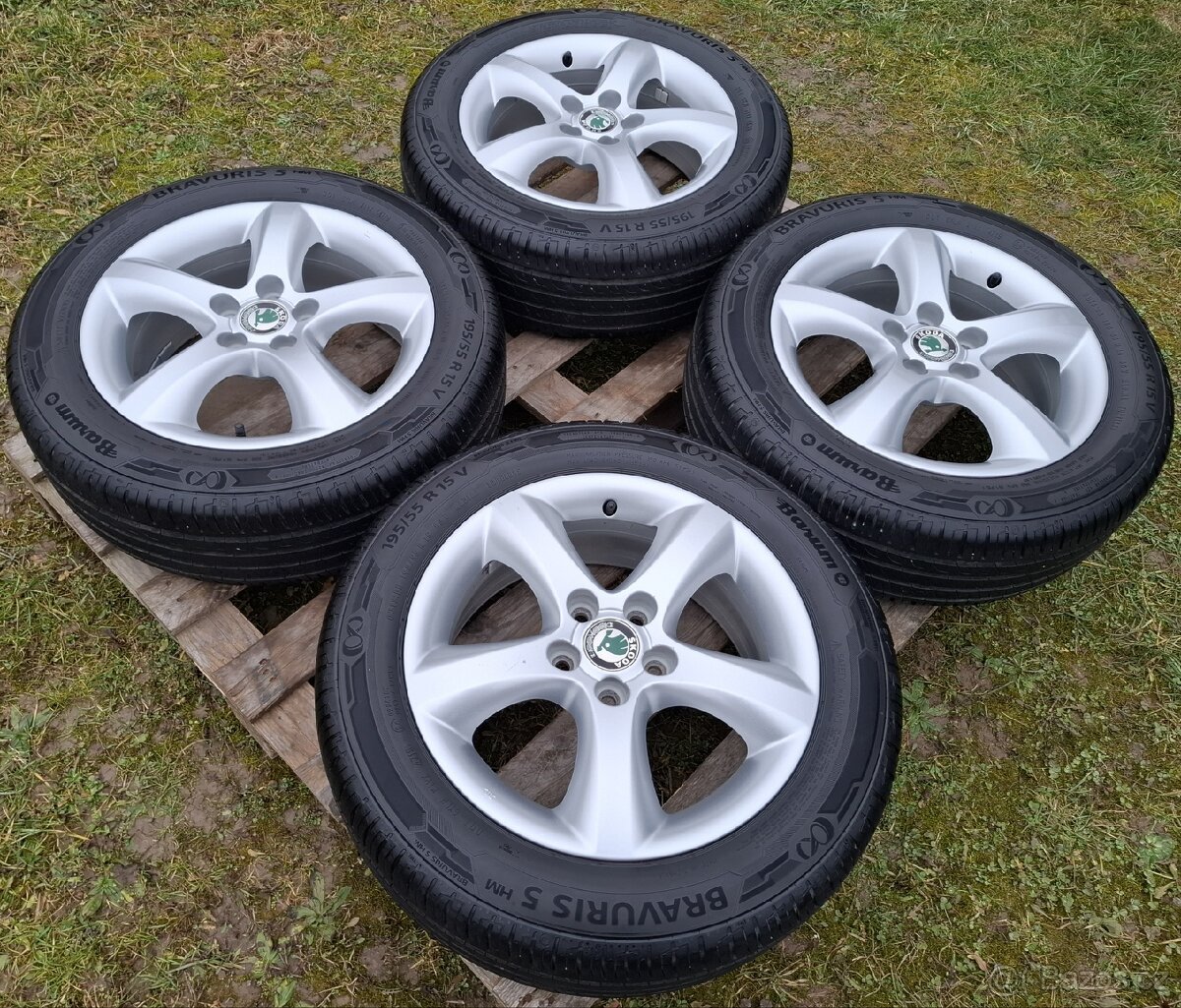 340 Alu Fabia II/Roomster 195/55/15 - 2