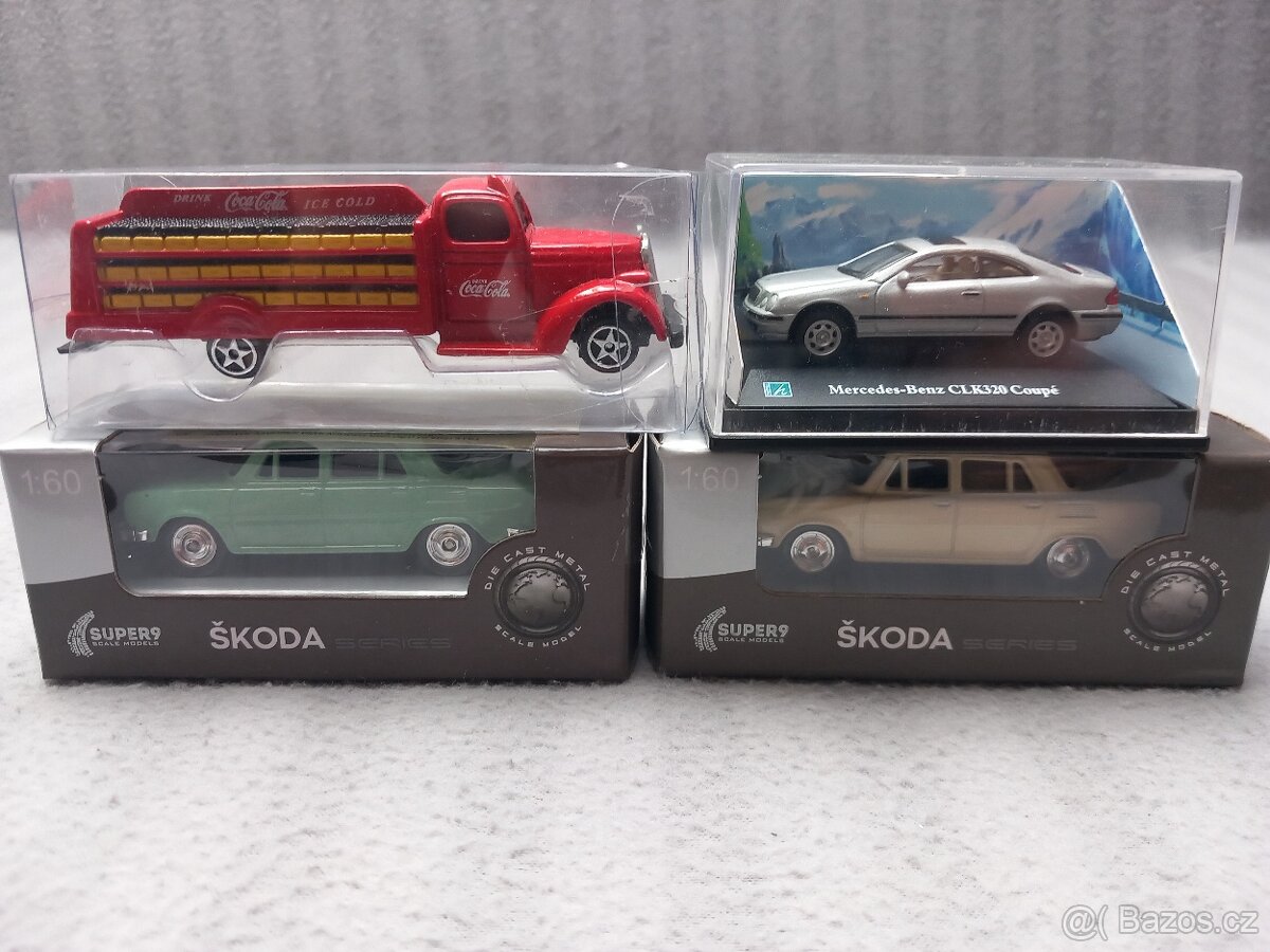 Sběratelské modely - autíčka - 2