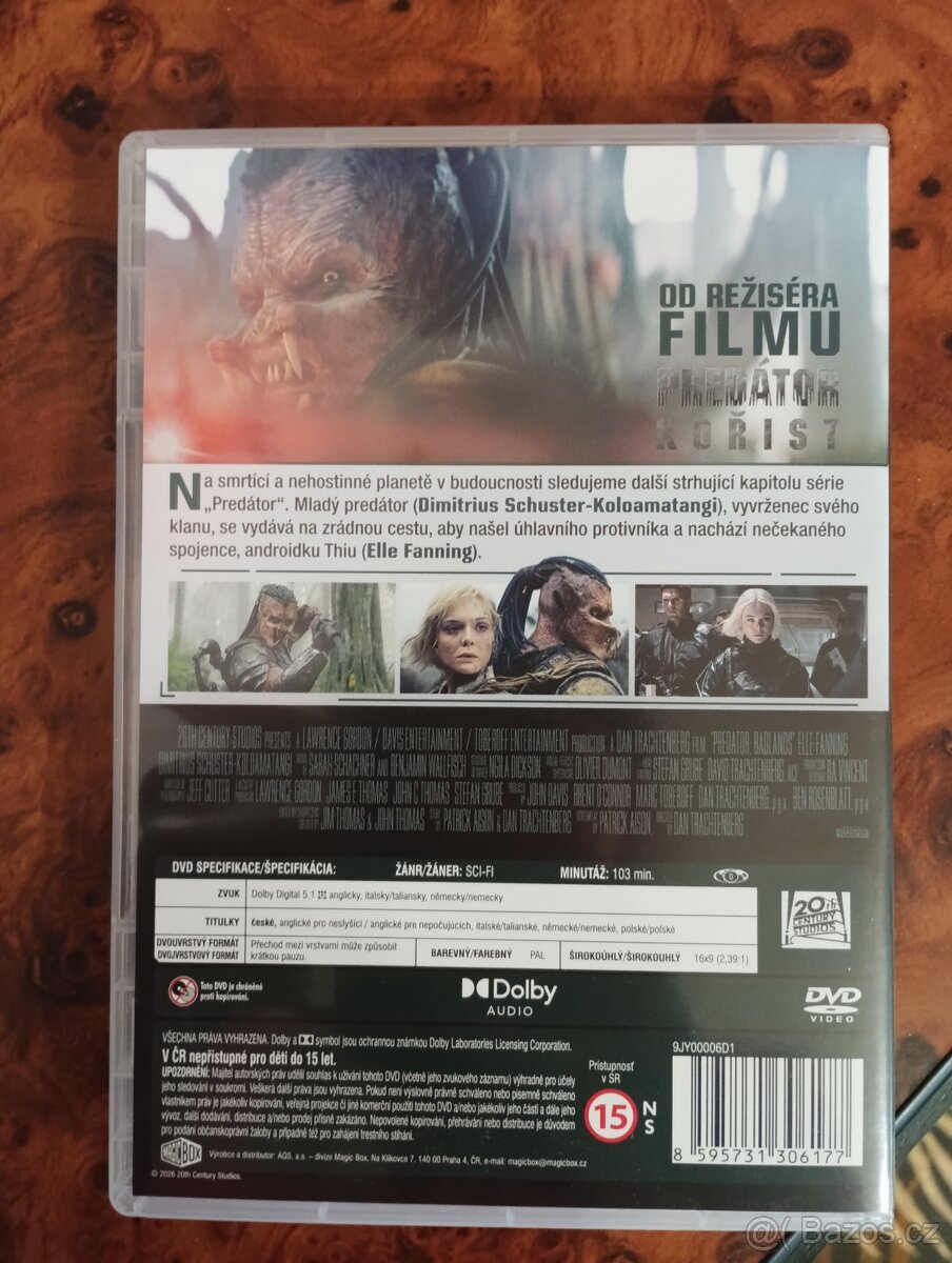 Predátor Nebezpečné území DVD - 2