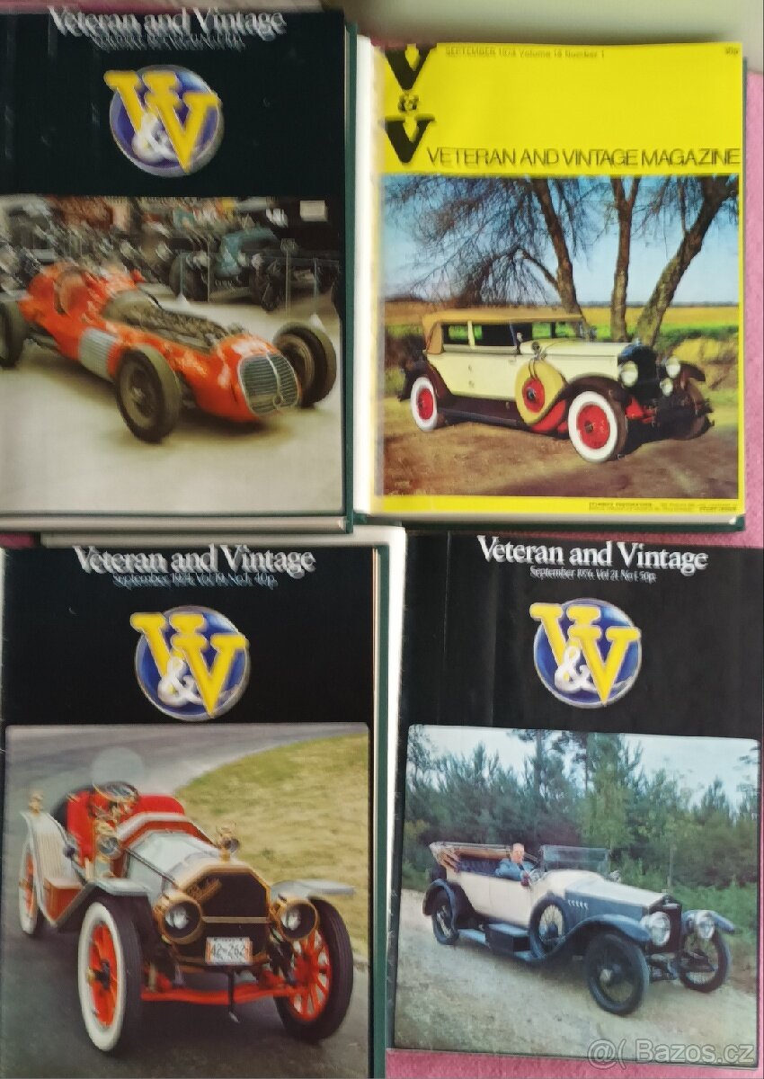 Časop. Veteran and Vintage angl. - 2