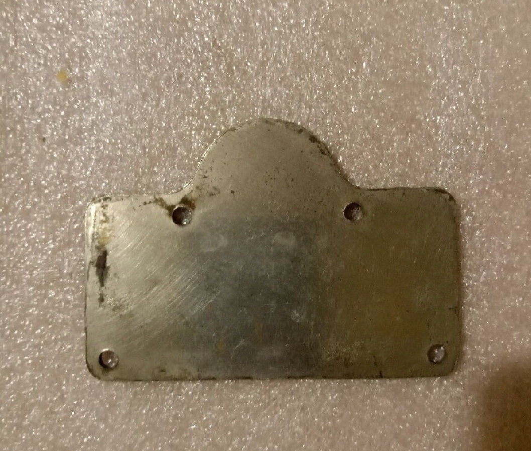 Originál výrobní štítek Praga - 2