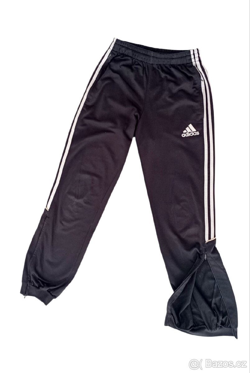 Adidas funkční tepláky vel 164/169 - 2
