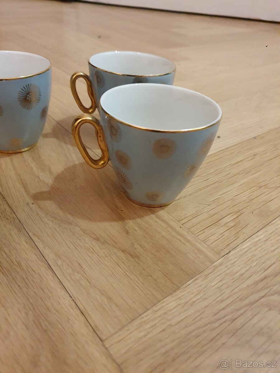 Káva / hrníček / talířek / sada - 2