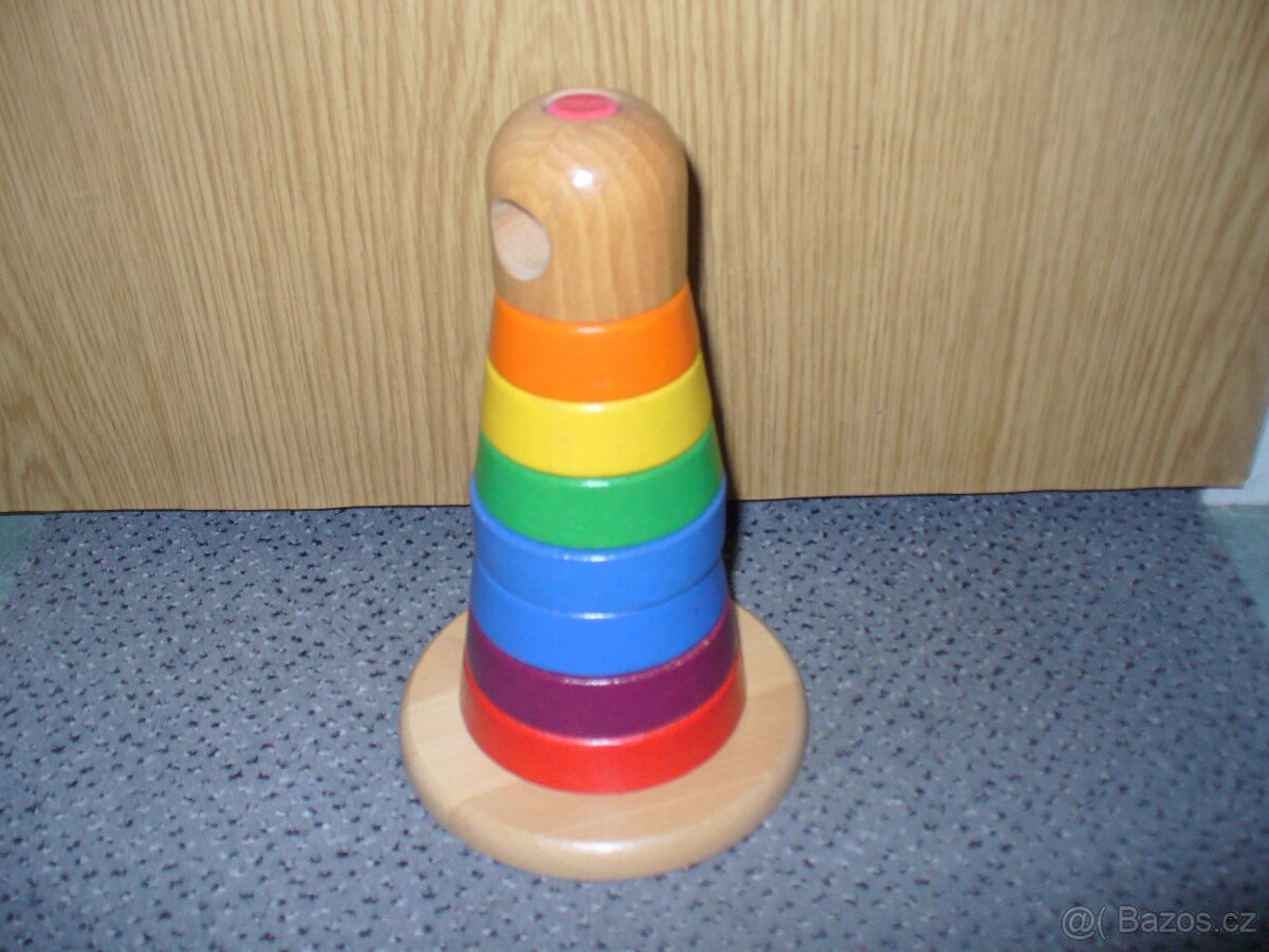 Kostka a věž pro batole - 2