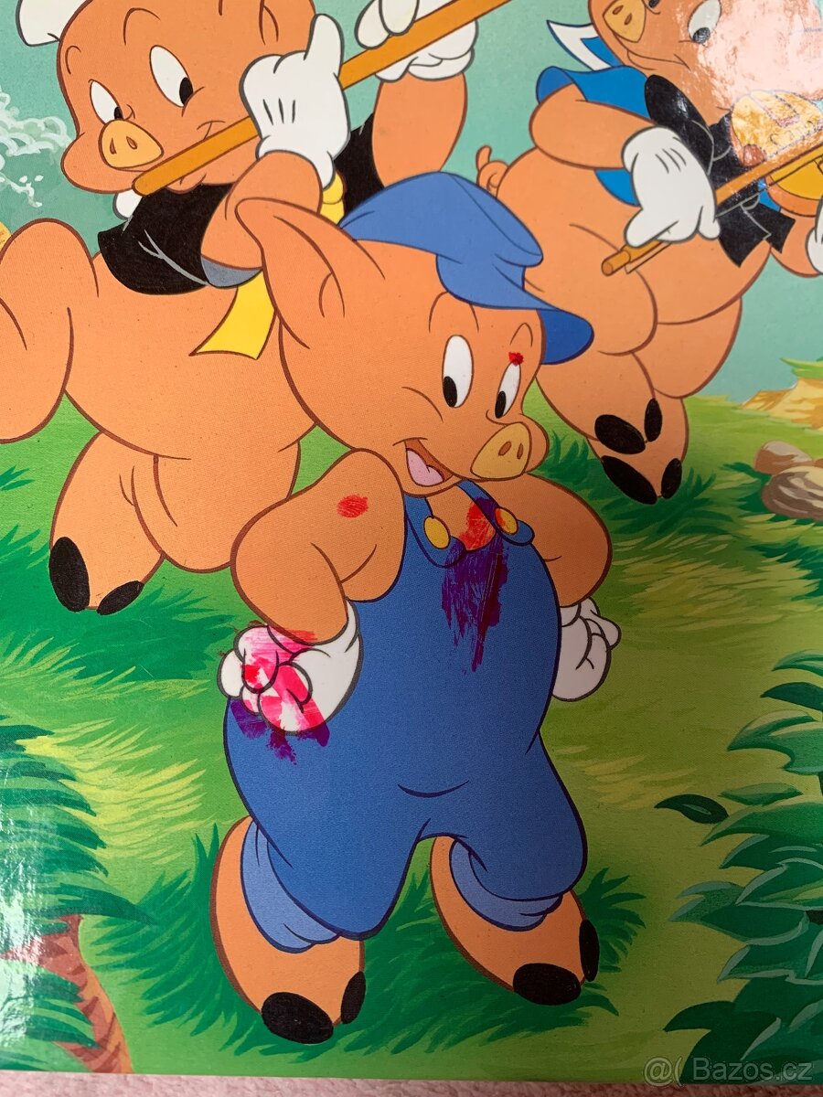 Kniha Disney - Tři malá prasátka - 2