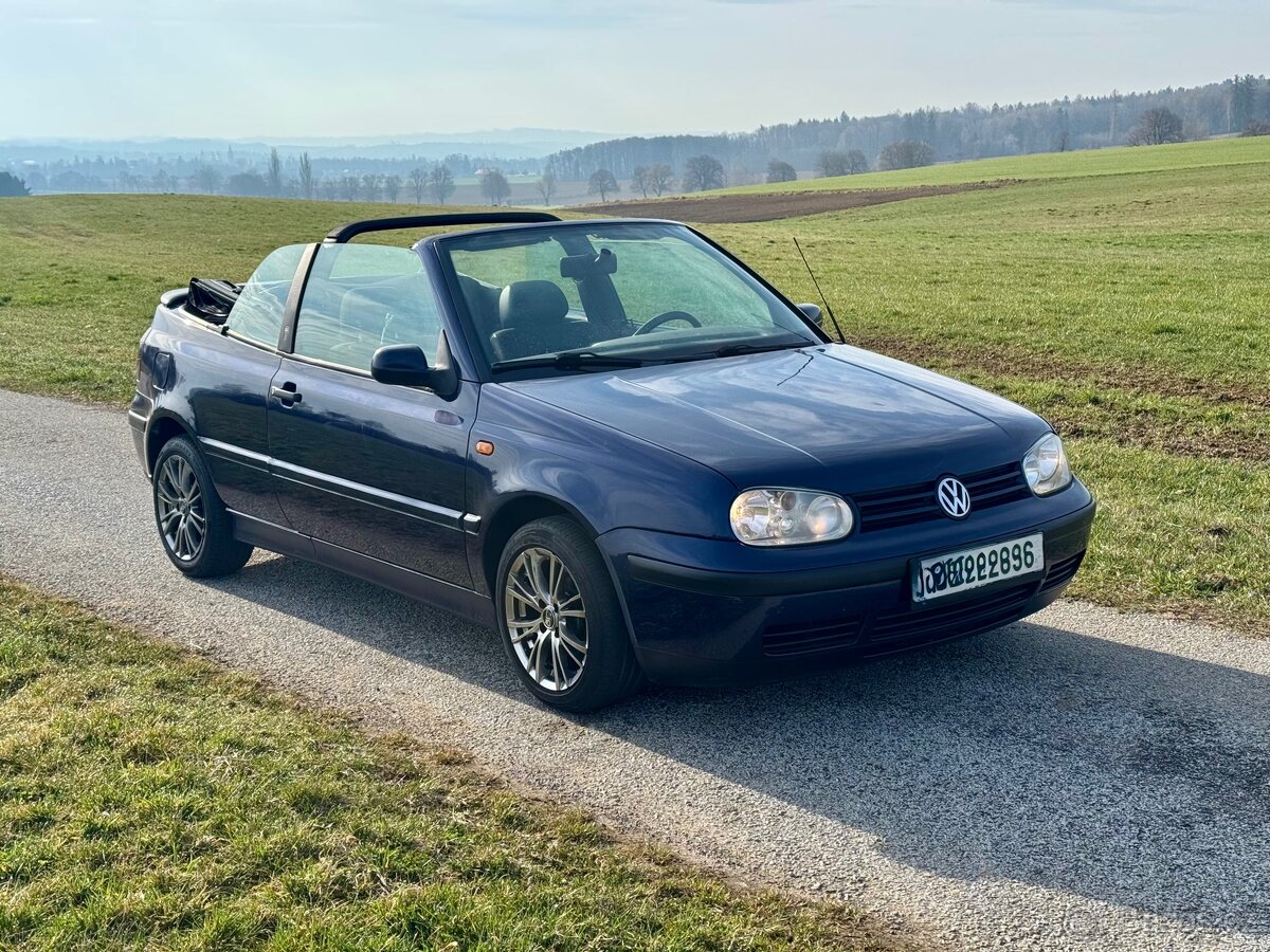 Vw golf cabrio 1.9tdi - 2
