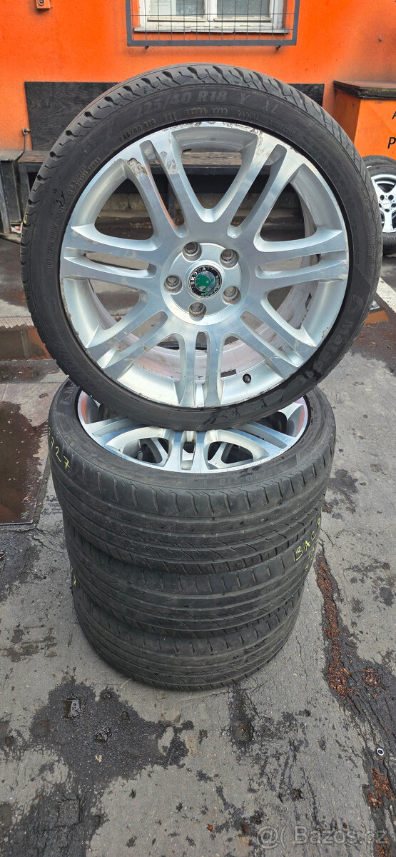 originál ALU SADA Superb II R18 THEMISTO - 2