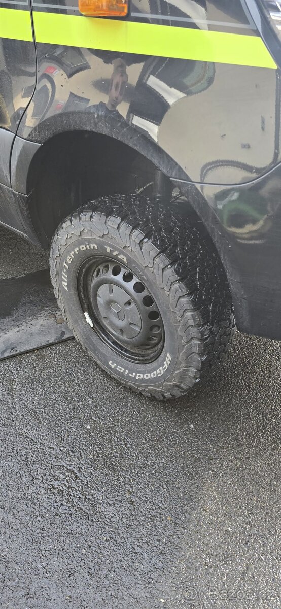 Disky a pneu na MB Sprinter BFGoodrich