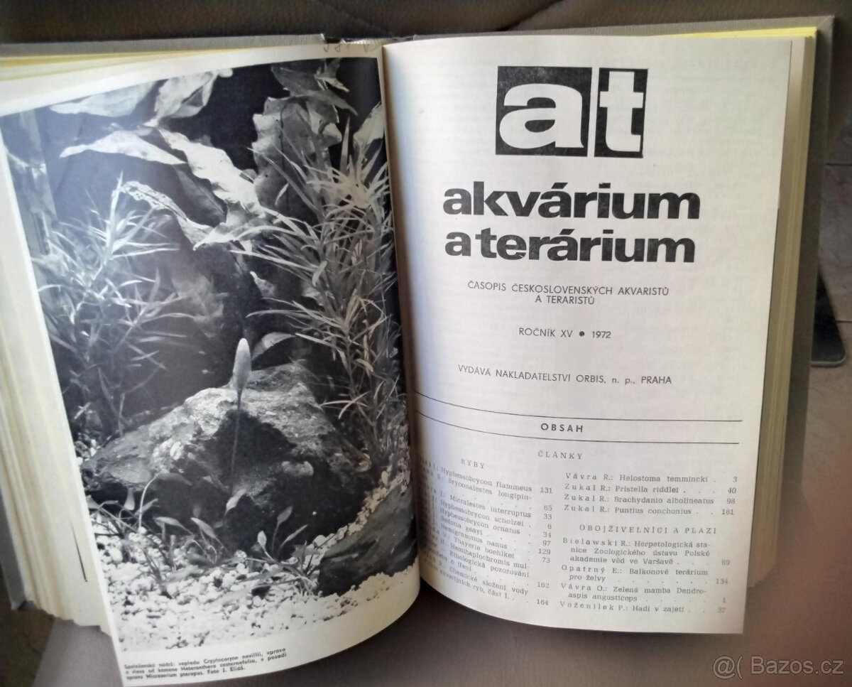 AKVÁRIUM A TERÁRIUM - ročník XIV a XV, 1971-1972 - 2