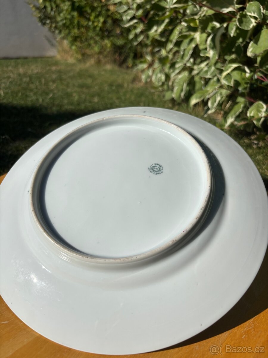 Sběratelský porcelánový talíř EPIAG Royal (Čecho-Slovakia) - 2