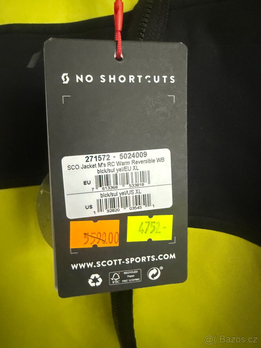 SCOTT JACKET RC WARM REVERSIBLE WB - 2