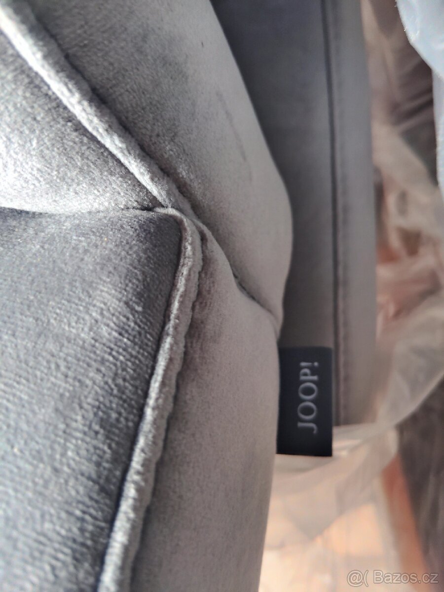 Podsedáky houpací židle JOOP nové–semiš, 2 ks
- 2