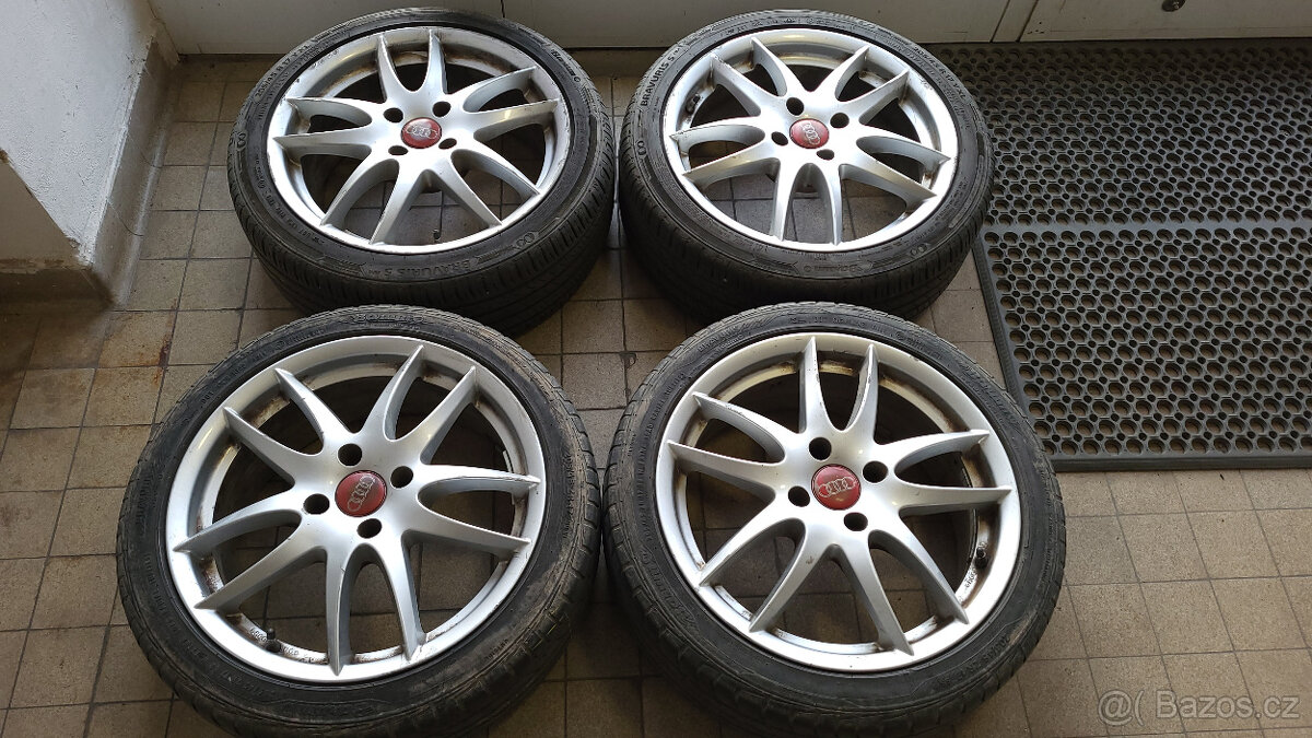 Pěkná letní ALU kola 17" 4x108 Ford - levně - 2