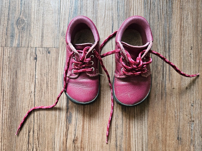 Celoroční barefoot boty Jonap 23 vínové kožené Vnitřní stélk - 2