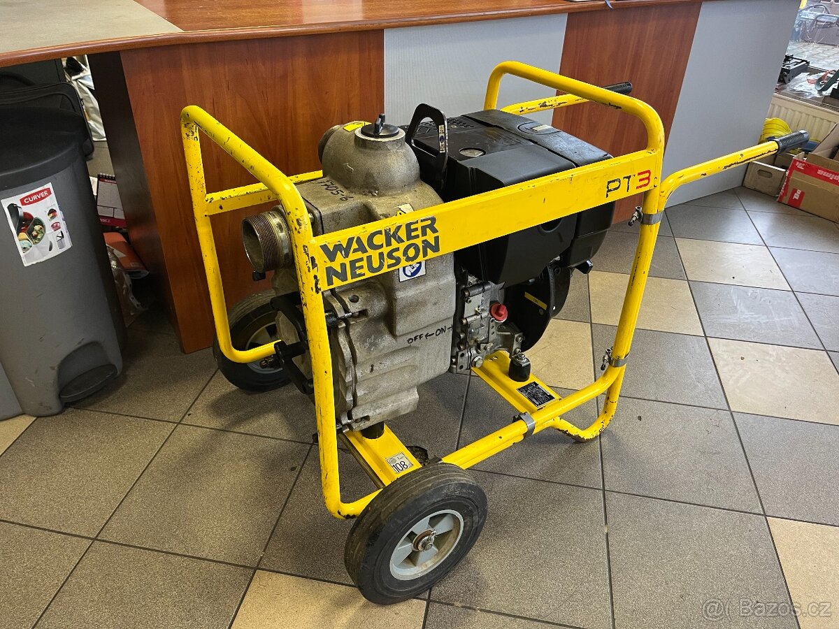 Kalovy Čerpadlo na špinavou vodu Wacker Neuson PT3h, Hatz - 2