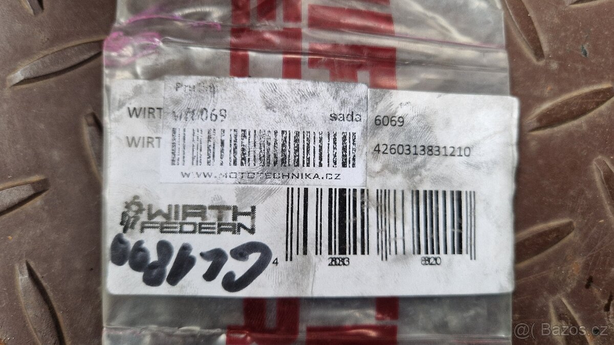 Progresivní pružiny Wirth Federn gl1800 - 2