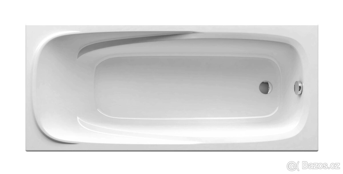 Obdélníková vana Ravak Vanda II 170x70 cm akrylát levá i pra - 2