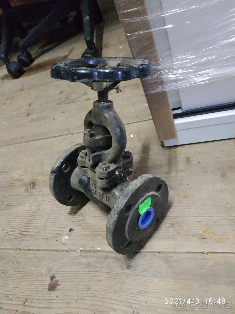 Ventil uzávěr na vodu. - 2