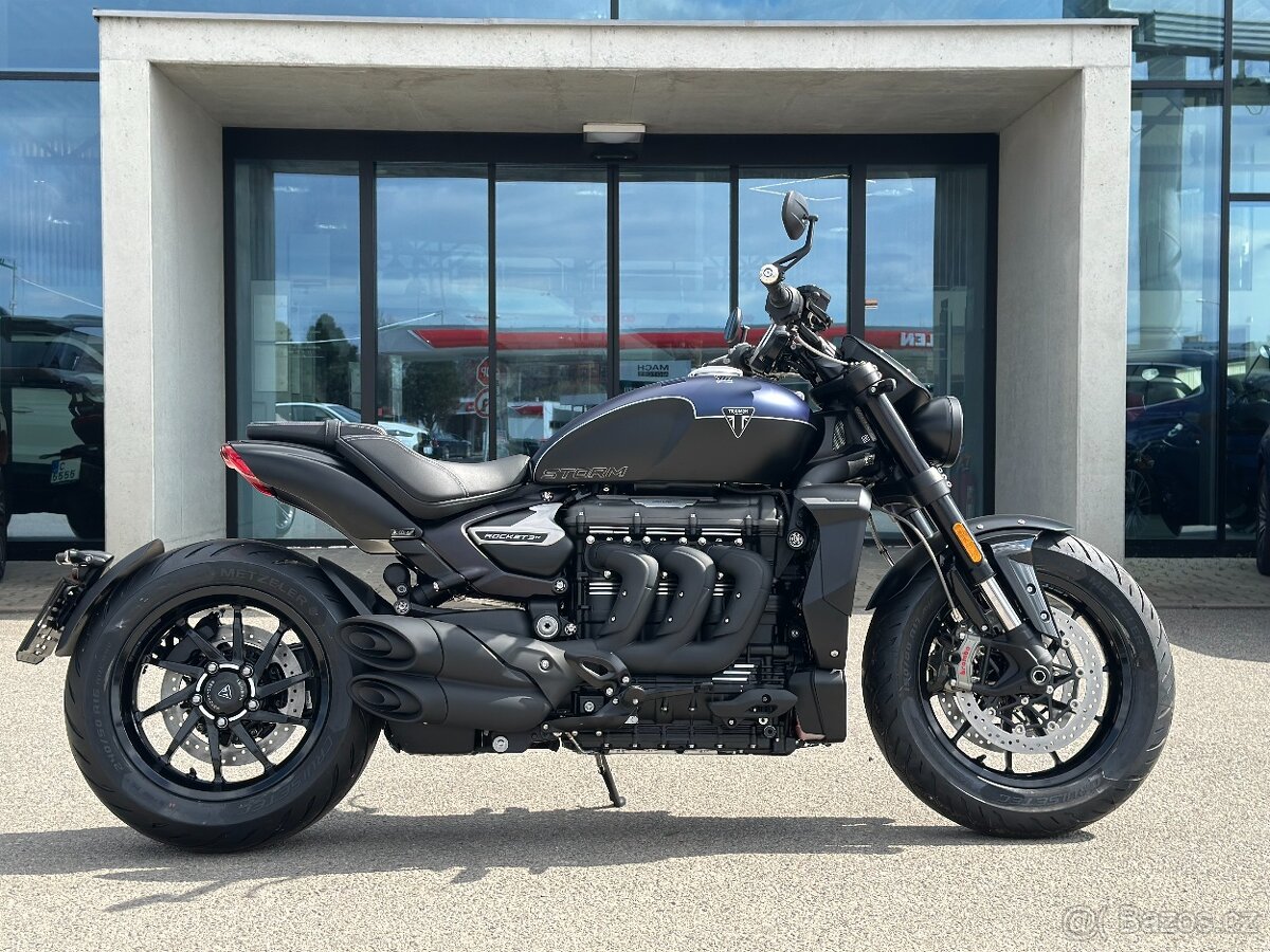 Nový Triumph Rocket 3 R STORM Sleva 50 000 + Quickshifter - 2