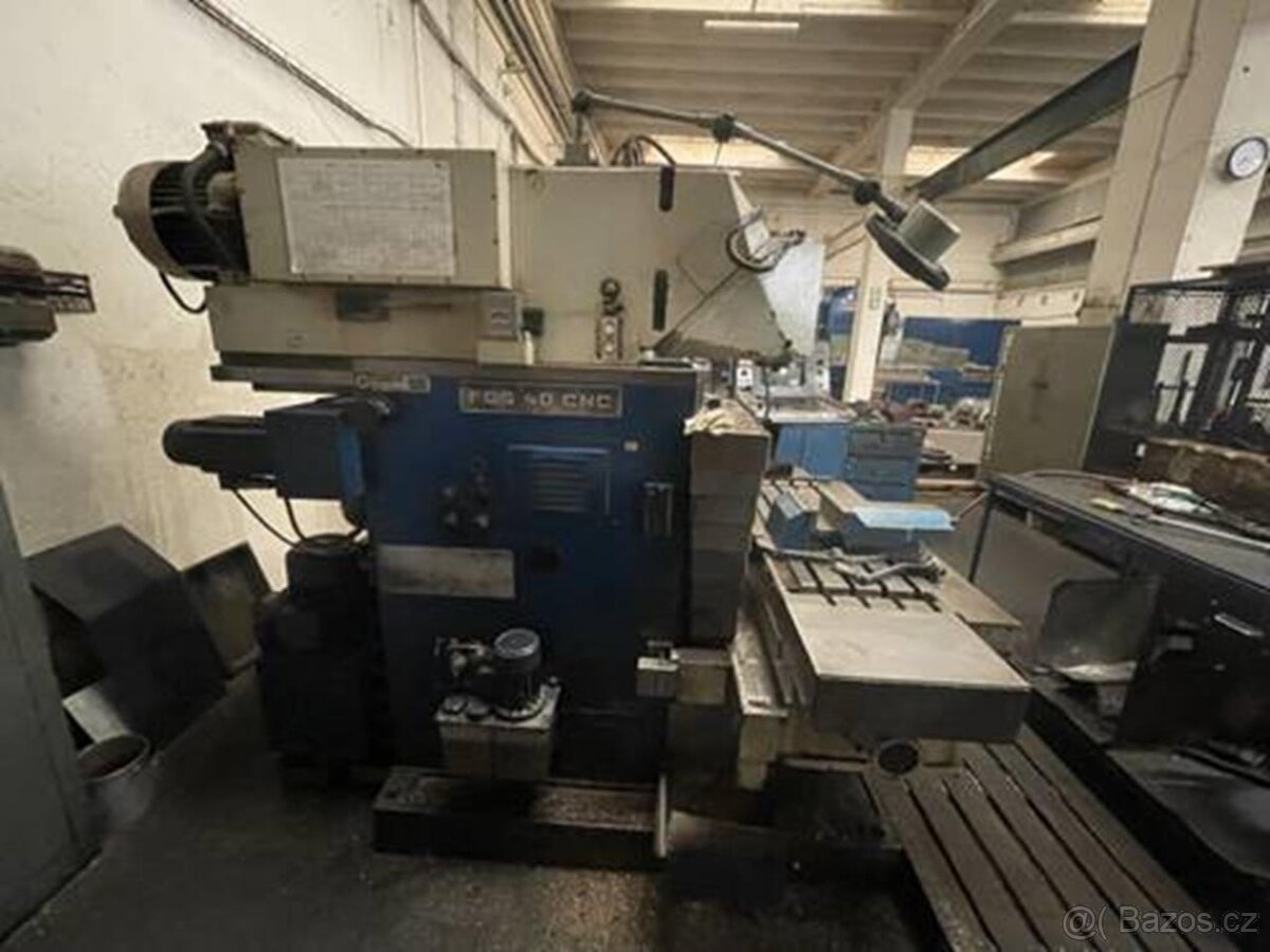 Vertikální frézka TOS FGS 40 (7133) - 2