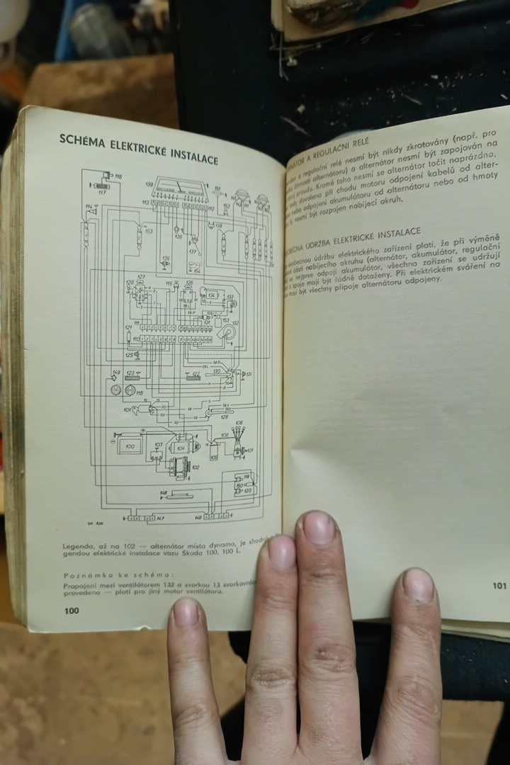 Dílenská příručka,seznam náhradních dílů - 2