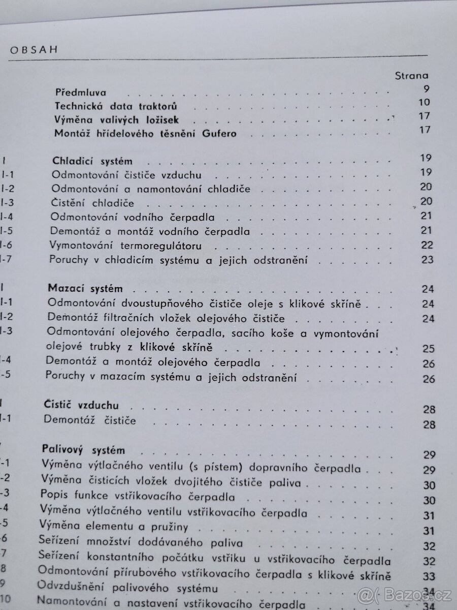 Dílenská příručka - Zetor 4011, 3011, 2011 - 2