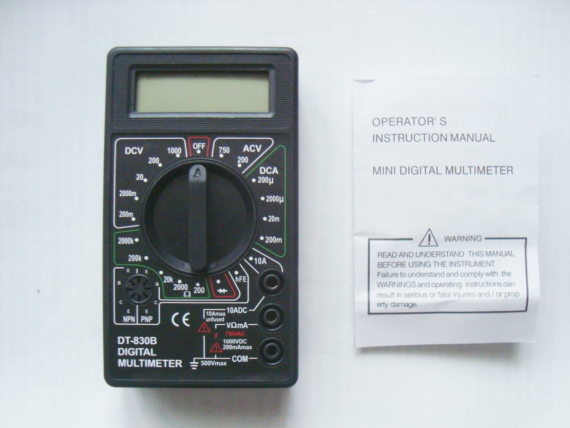 Digitální multimetr, měřící přístroj - 2