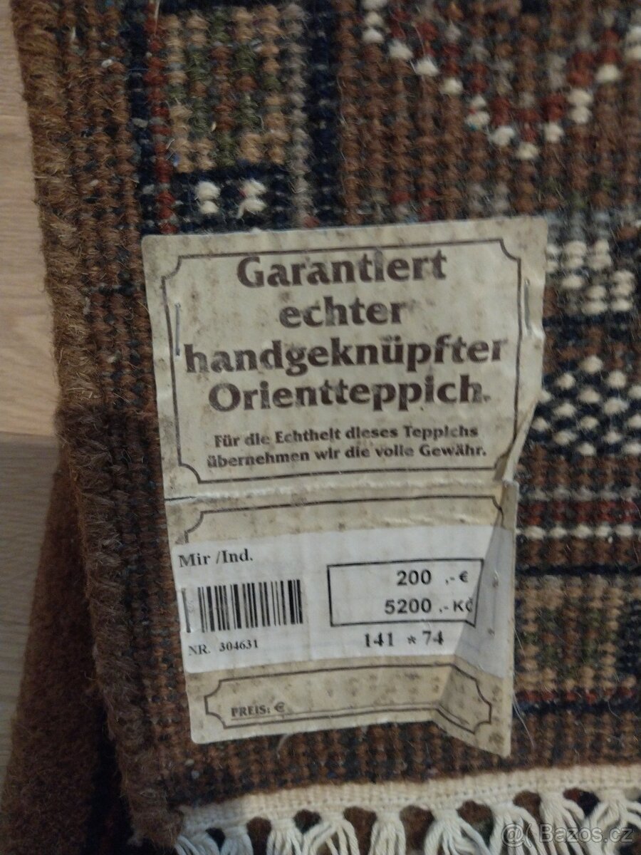 Turecké ručně tkané vlněné koberce - 2