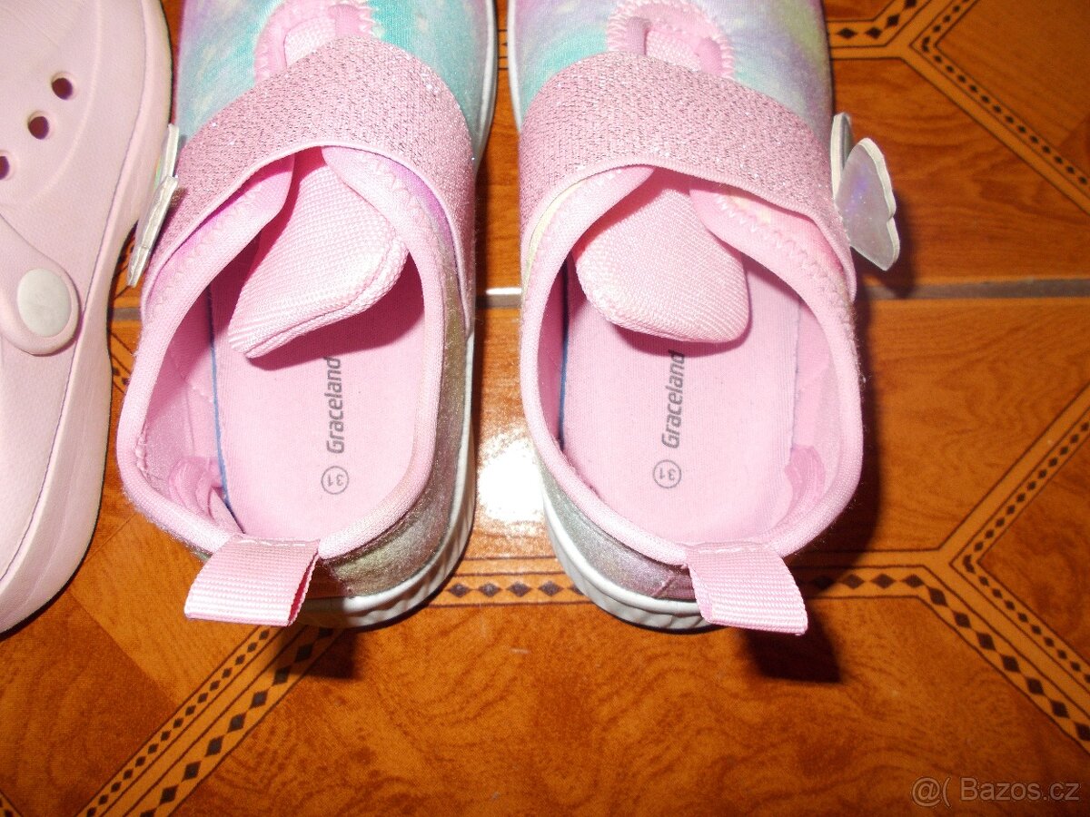 Dívčí boty Crocs + bačkory - 2