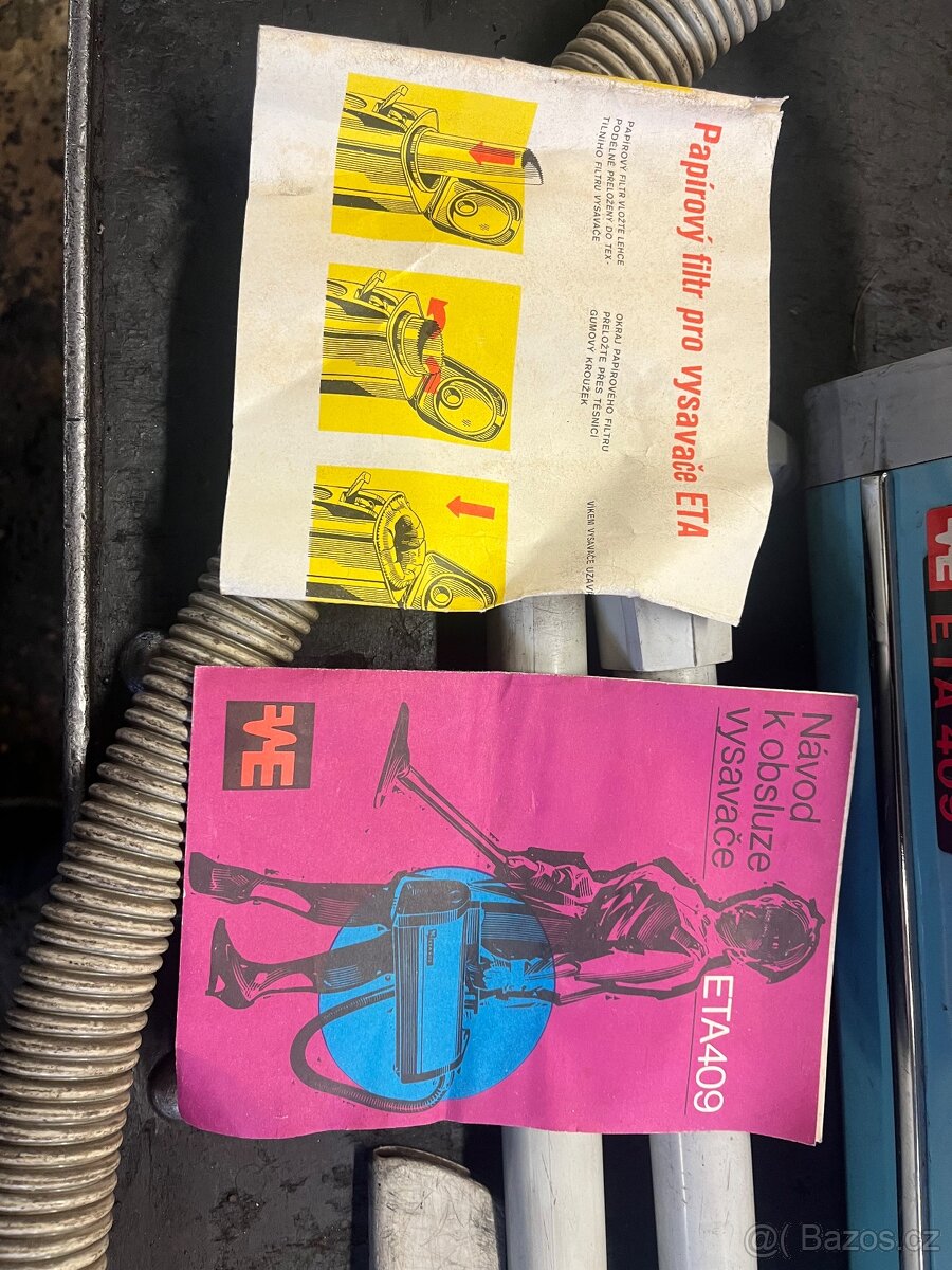 Retro vysavač ETA 409 - 2