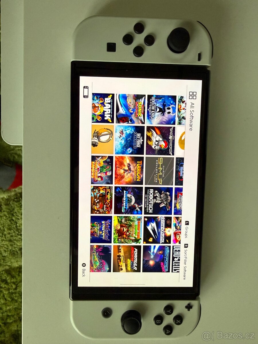 Nintendo Switch OLED Bílá chip - 2