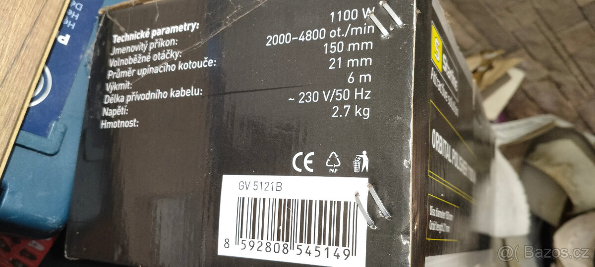 Detailing - Orbitální lesticka laku, kovů - 2