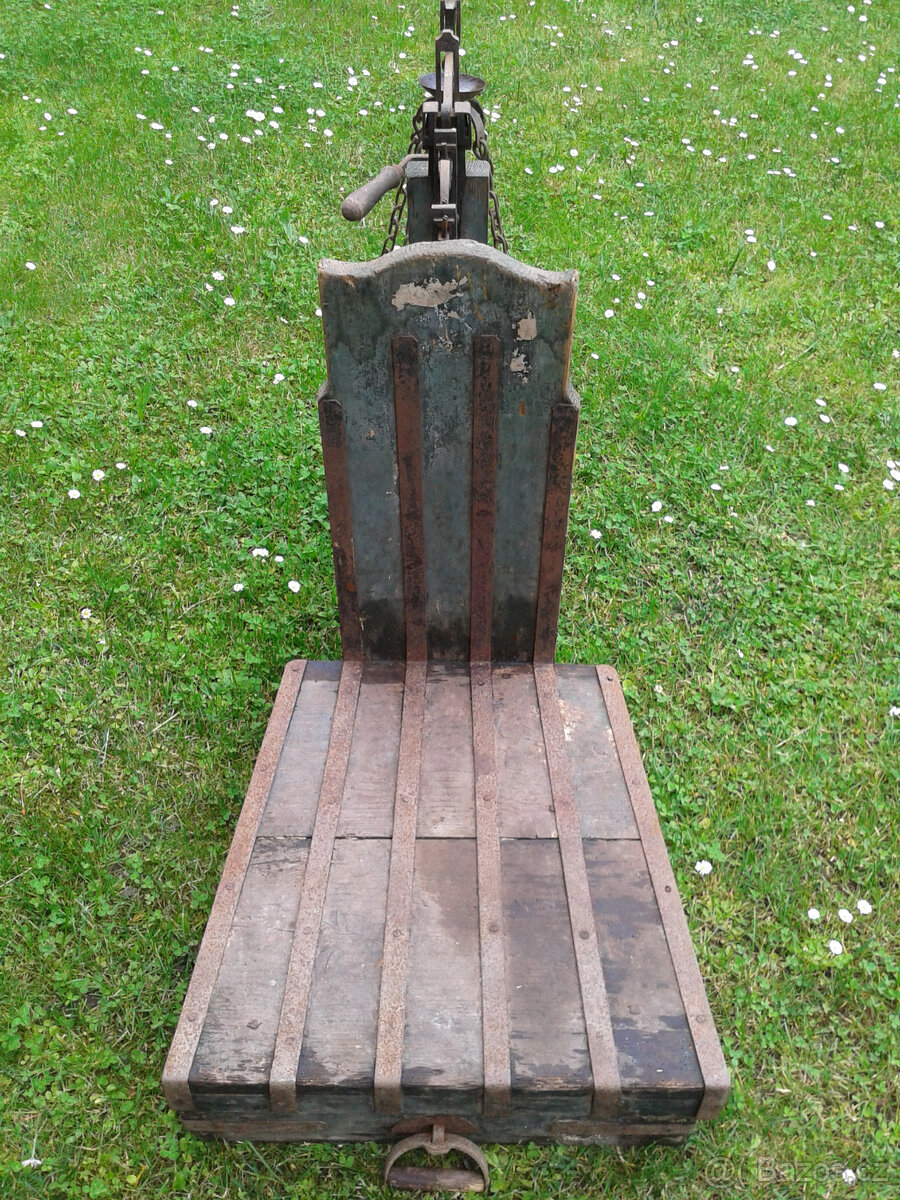 váha stará krásná dekorace - 2