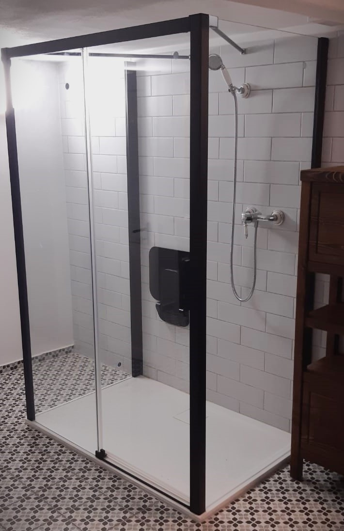 Sprchový kout_volně stojící ke stěně (U typ) - 2