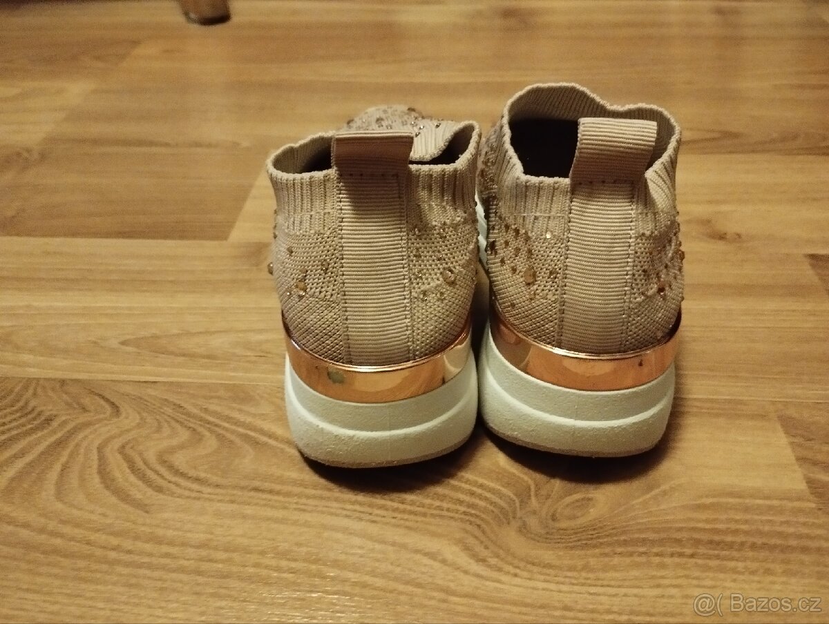 Dívčí třpytivé tenisky růžové 31 - 2