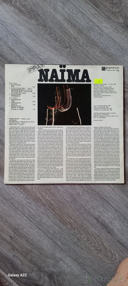 Prodam lp NAÏMA - 2