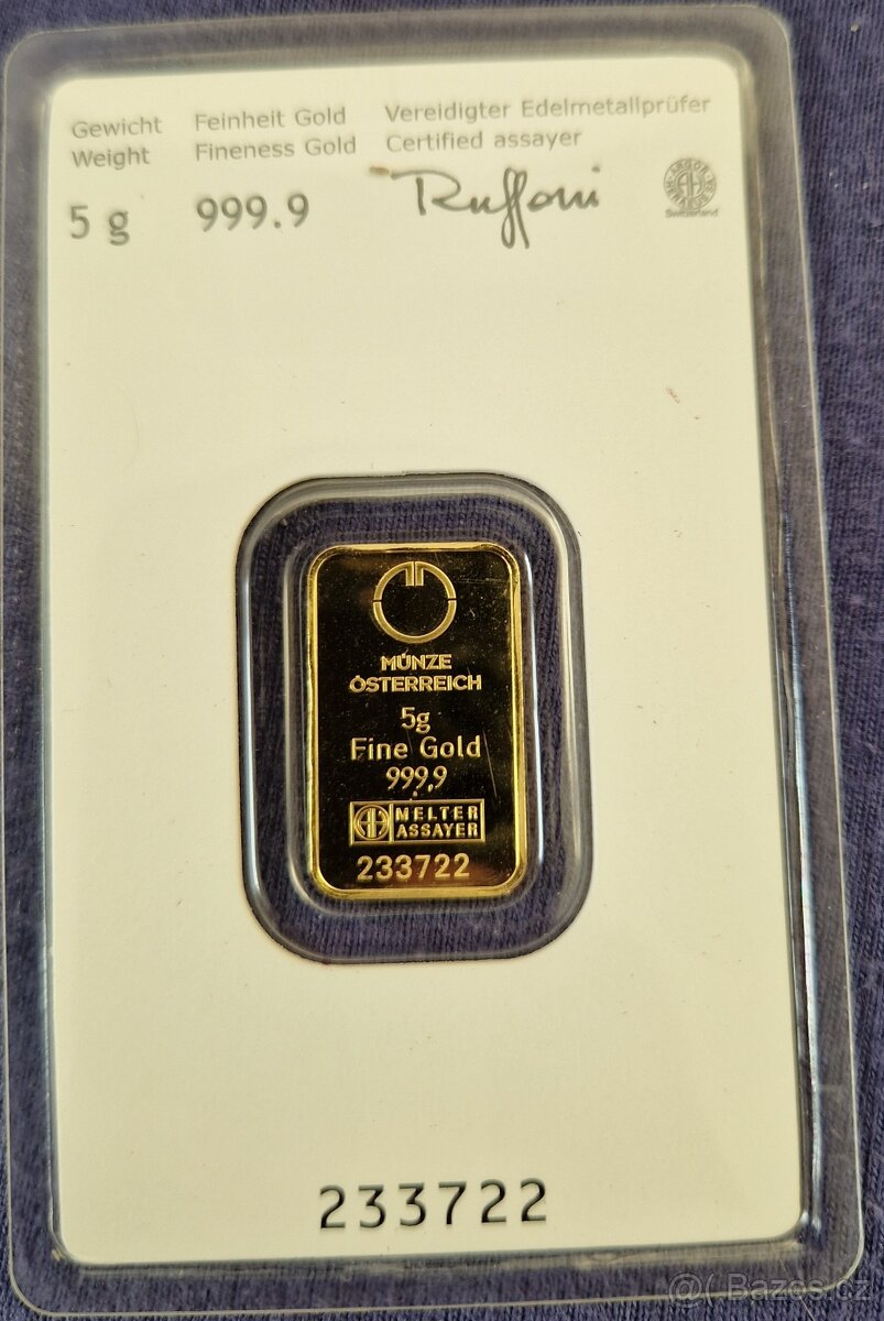 Investičné zlato - 2