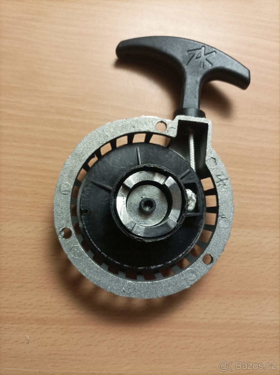 Startování na minibike. - 2