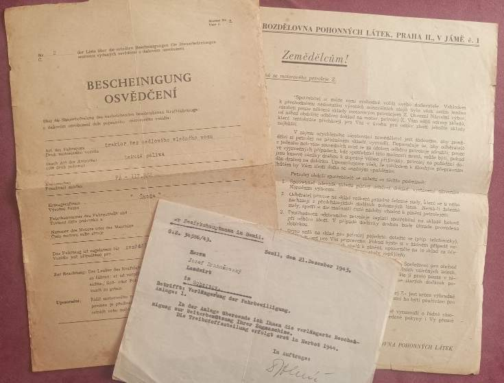 Traktor Škoda TH30 Protektorat predvalecny - 2